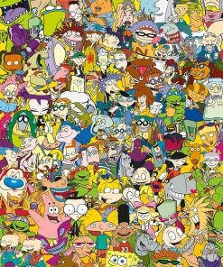 Brand new 😉 Aquarius 3000 Pieces Nickelodeon Cast 😉