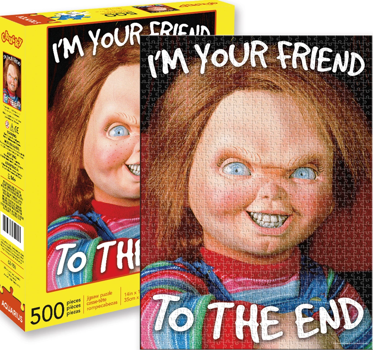 Coupon π₯° Aquarius 500 Pieces Chucky β¨ 1 Coupon π₯° Aquarius 500 Pieces Chucky β¨