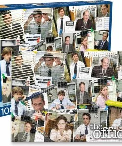 Outlet 😉 Aquarius 1000 Pieces The Office Cast Collage 🔥