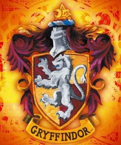 Budget 😀 Aquarius 500 Pieces Harry Potter Gryffindor Logo 🌟