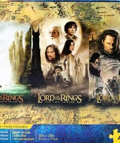 Buy 🤩 Aquarius 1000 Pieces Lord Of The Rings Triptych 🔥 -POP CULTURE PUZZLES STORE 840391145627 B