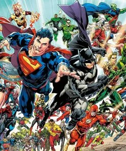 Best Pirce 🥰 Aquarius 3000 Pieces DC Comics Cast 🛒