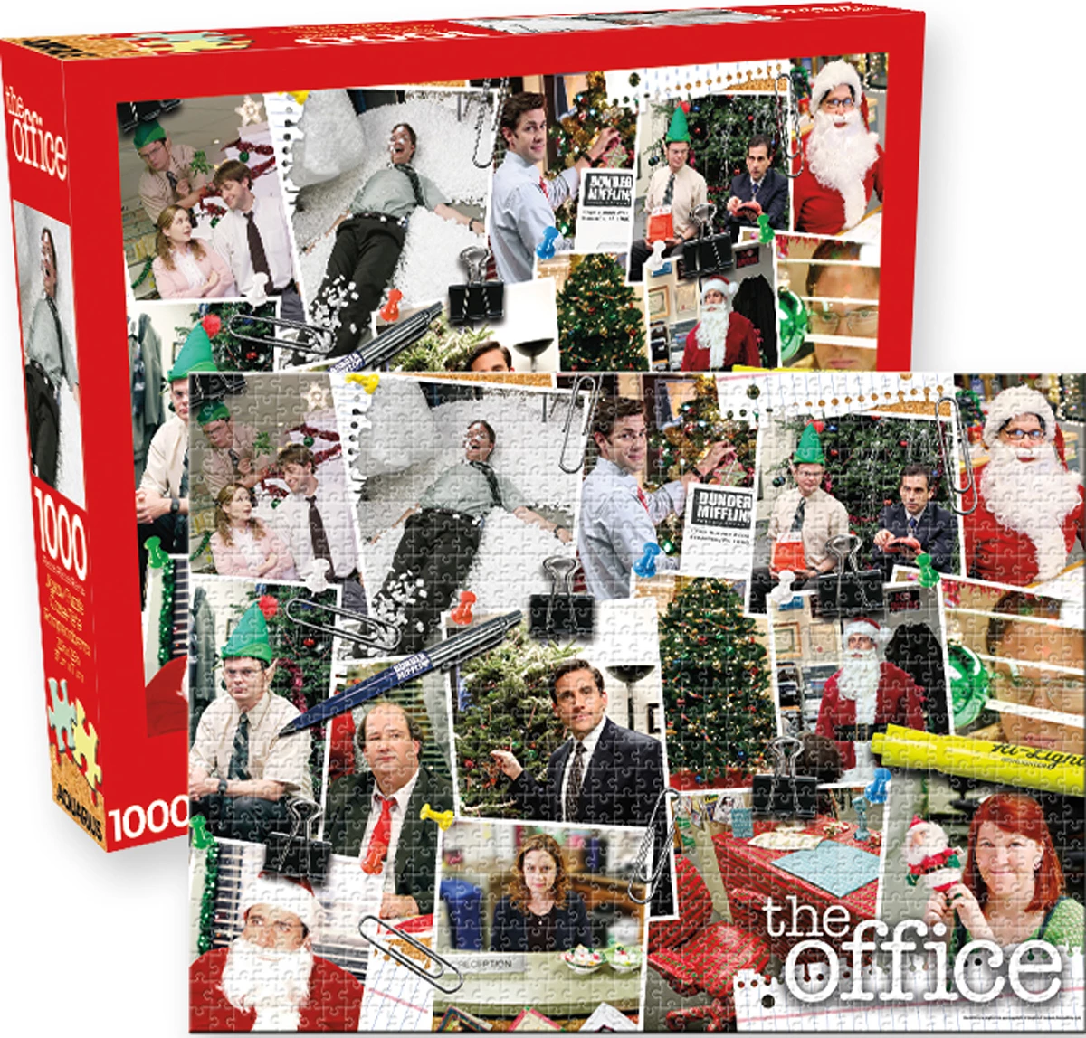 Brand new π Aquarius 1000 Pieces The Office β Christmas π 1 Brand new π Aquarius 1000 Pieces The Office β Christmas π