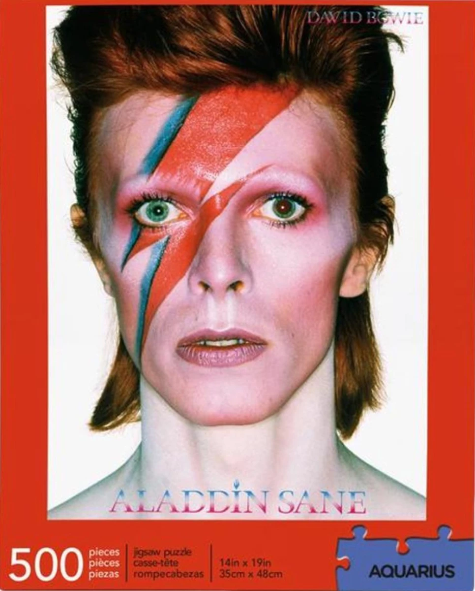 Promo 👏 Aquarius 500 Pieces David Bowie Aladdin Sane 👏 2 Promo 👏 Aquarius 500 Pieces David Bowie Aladdin Sane 👏 - Image 2