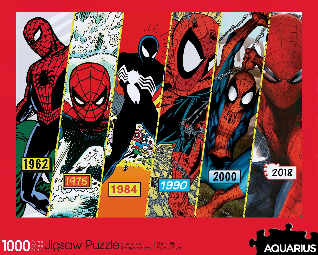 Best Sale π Aquarius 1000 Pieces Spider-Man Timeline β 2 Best Sale π Aquarius 1000 Pieces Spider-Man Timeline β - Image 2