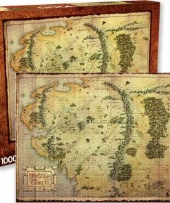 Wholesale 😉 Aquarius 1000 Pieces The Hobbit Map 🎉