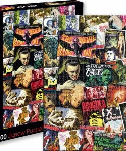 Wholesale ✨ Aquarius 1000 Pieces 🔨 Hammer Horror Classic Collage 🔔