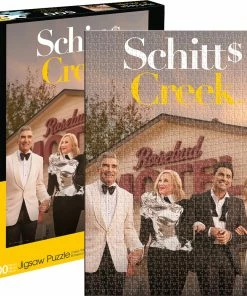 Deals 😍 Aquarius 500 Pieces Schitt's Creek Cast 🔔