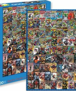 Best Pirce ✔️ Aquarius 1000 Pieces Marvel Spider-Man Covers 🎉