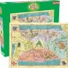 Best Pirce 🥰 Aquarius 500 Pieces The Wizard Of Oz Map 👍