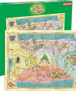 Best Pirce 🥰 Aquarius 500 Pieces The Wizard Of Oz Map 👍
