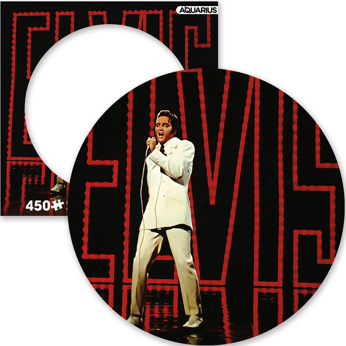Promo ๐งจ Aquarius 450 Pieces Elvis 68' Comeback Picture Disc Puzzle ๐ 1 Promo ๐งจ Aquarius 450 Pieces Elvis 68' Comeback Picture Disc Puzzle ๐