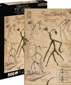 Cheap 🥰 Aquarius 500 Pieces Fantastic Beasts Bowtruckle 🎁
