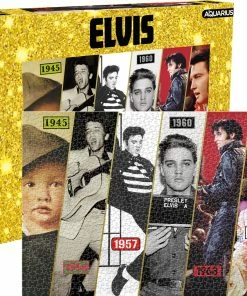 Budget 🎉 Aquarius 1000 Pieces Elvis Timeline 🎁