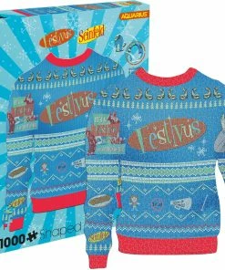 Top 10 😀 Aquarius 1000 Pieces Festivus Ugly ❄ Christmas Sweater 👍
