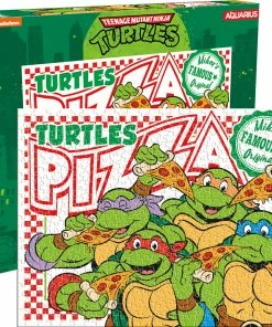 Coupon 🧨 Aquarius 500 Pieces Teenage Mutant Ninja Turtle Pizza 🥰
