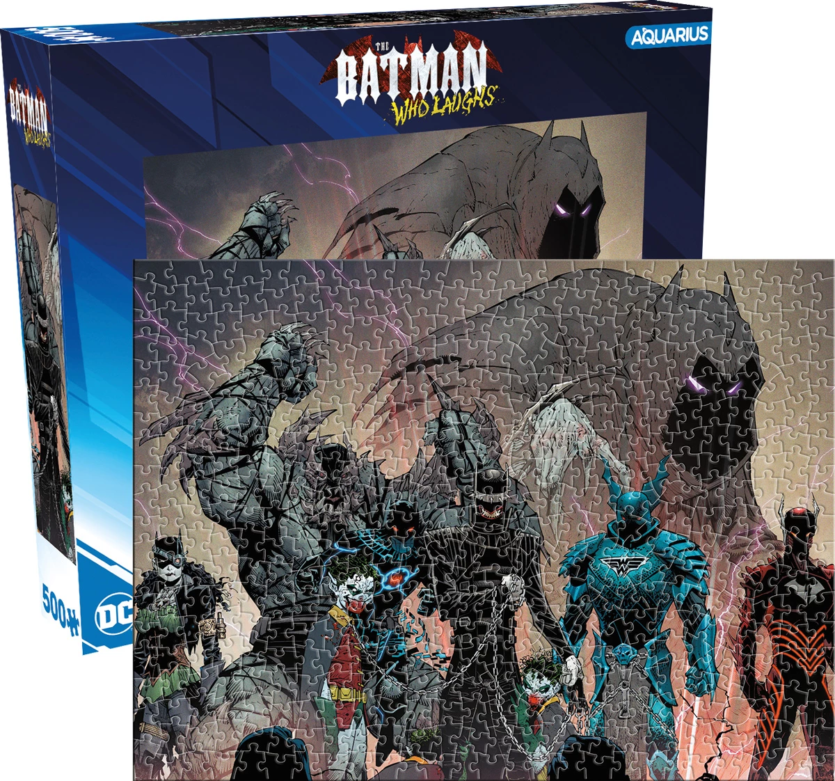 Hot Sale 😉 Aquarius 500 Pieces DC Batman - Who Laughs 🔥 1 Hot Sale 😉 Aquarius 500 Pieces DC Batman - Who Laughs 🔥