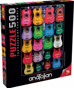 Coupon 🥰 Anatolian 500 Pieces Colored Of Music 😀 -POP CULTURE PUZZLES STORE 8698543135796 b1