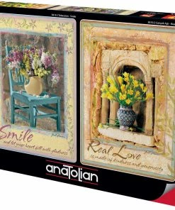 Buy 🥰 Anatolian 500 Pieces Smile - Real Love 😉 -POP CULTURE PUZZLES STORE 8698543136106 B
