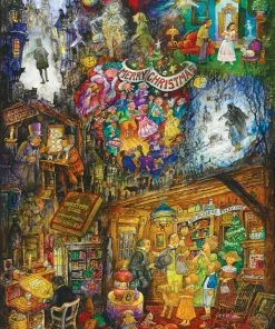 New ⭐ SunsOut 1000 Pieces A 🎄 Christmas Carol 🥰