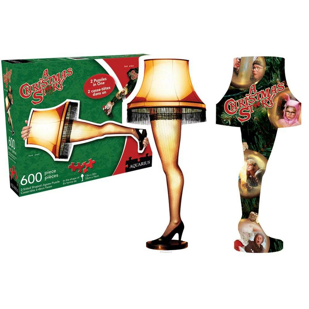 Outlet 🤩 Aquarius 600 Pieces A 🔔 Christmas Story - Leg Lamp And Collage ❤️ 1 Outlet 🤩 Aquarius 600 Pieces A 🔔 Christmas Story - Leg Lamp And Collage ❤️