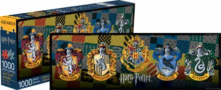 Cheapest ✨ Aquarius 1000 Pieces Harry Potter - Crests Slim Puzzle ⭐ 1 Cheapest ✨ Aquarius 1000 Pieces Harry Potter - Crests Slim Puzzle ⭐