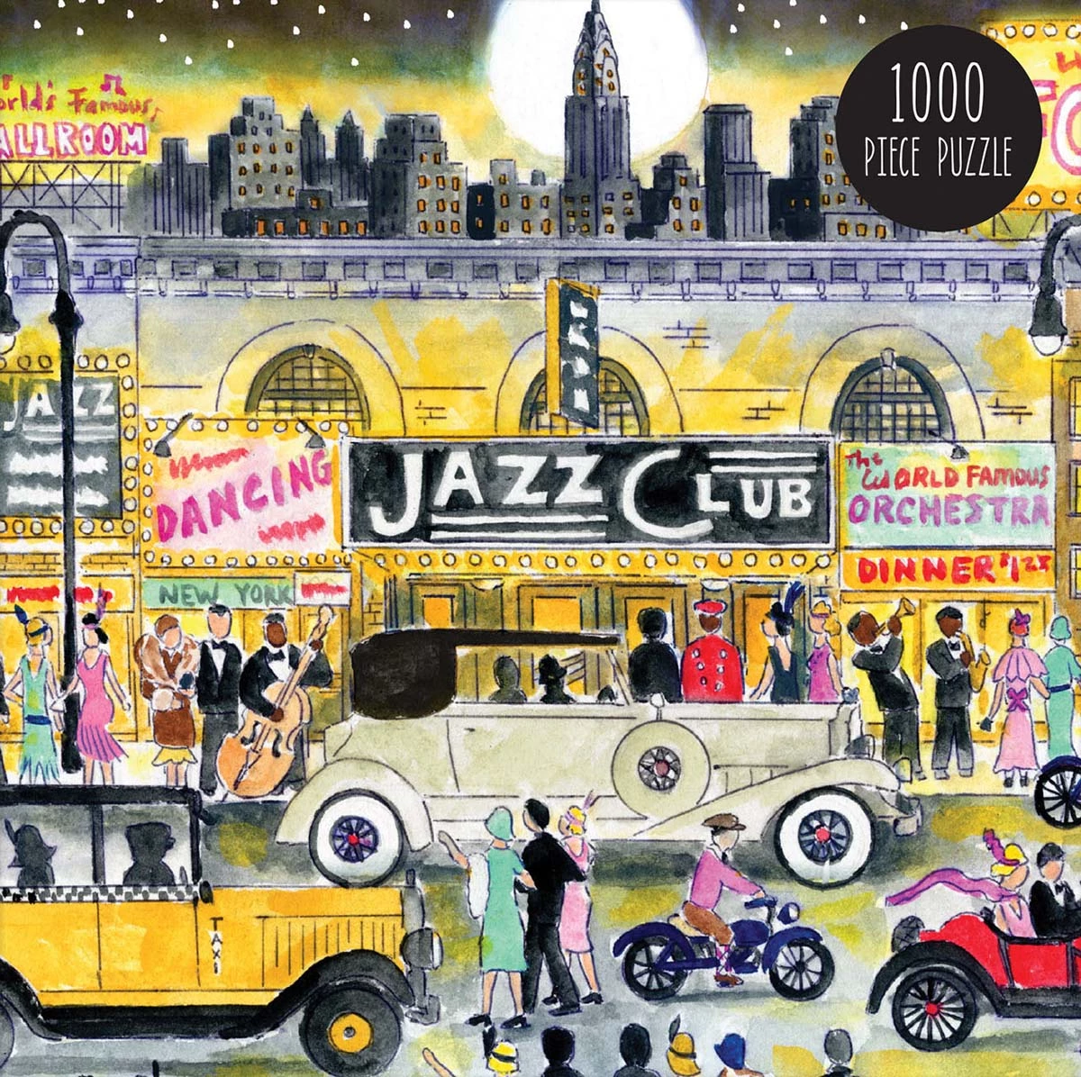Discount 🤩 Galison 1000 Pieces Storrings Jazz Age 🛒 1 Discount 🤩 Galison 1000 Pieces Storrings Jazz Age 🛒