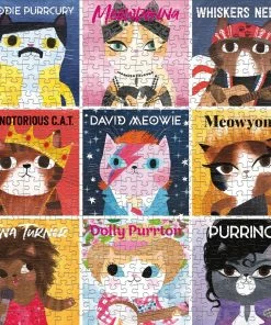 Coupon ๐ Mudpuppy 500 Pieces Music Cats Family Puzzle ๐