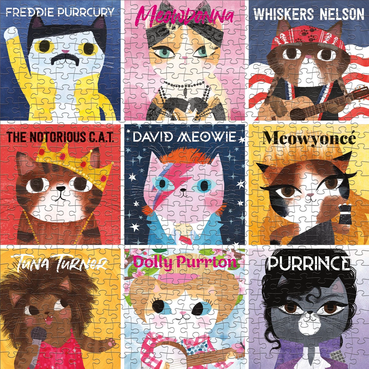 Coupon 👍 Mudpuppy 500 Pieces Music Cats Family Puzzle 👏 1 Coupon 👍 Mudpuppy 500 Pieces Music Cats Family Puzzle 👏