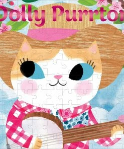 Discount 😀 Mudpuppy 100 Pieces Dolly Purrton Music Cats Puzzle 👏