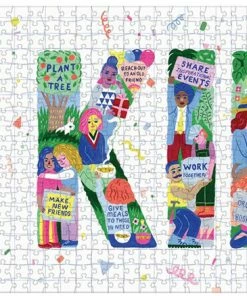 Best deal ๐ฅฐ Galison 1000 Pieces Be Kind Panoramic Puzzle โค๏ธ