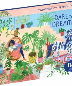 Promo 🎁 Workman Publishing 1000 Pieces Dare To Dream ⭐ 3 Promo 🎁 Workman Publishing 1000 Pieces Dare To Dream ⭐ -POP CULTURE PUZZLES STORE 9781523513819 B