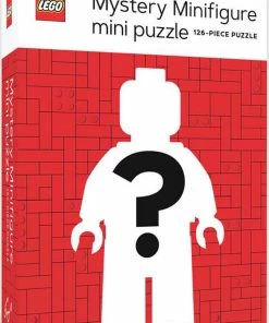 Deals 🤩 Chronicle Books 120 Pieces LEGO Mystery Minifigure Mini Puzzle (Red Edition) 🛒