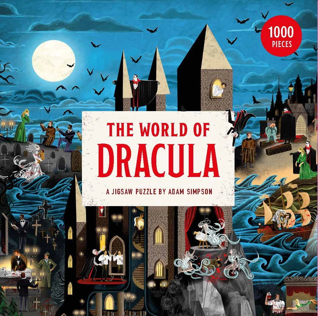 Promo ๐ Laurence King 1000 Pieces The World Of Dracula ๐ 1 Promo ๐ Laurence King 1000 Pieces The World Of Dracula ๐