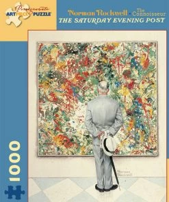 Best reviews of ⭐ Pomegranate 1000 Pieces Norman Rockwell - The Connoisseur (The Saturday Evening Post) 🤩