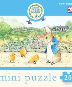 Discount ❤️ New York Puzzle Co 20 Pieces Easter Chicks Mini Puzzle ⌛