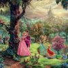 Coupon 🤩 Ceaco 750 Pieces Thomas Kinkade Disney - Sleeping Beauty 😍