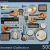 Flash Sale 👏 New York Puzzle Co 500 Pieces Instrument Collection ⌛