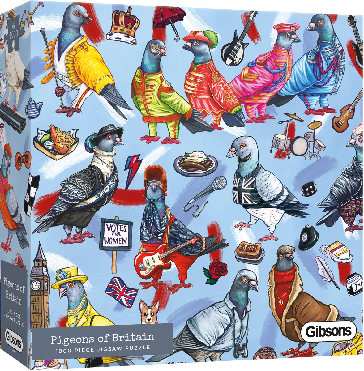 Budget π€© Gibsons 1000 Pieces Pigeons Of Britain π 2 Budget π€© Gibsons 1000 Pieces Pigeons Of Britain π - Image 2