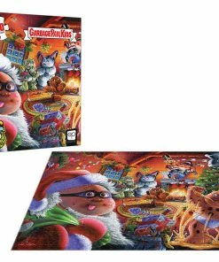 Wholesale 🎉 USAopoly 1000 Pieces Garbage Pail Kids "Wreck The Halls" 🔥 -POP CULTURE PUZZLES STORE Garbage Pail Kids Wreck the Halls 2021 1k PZ PR