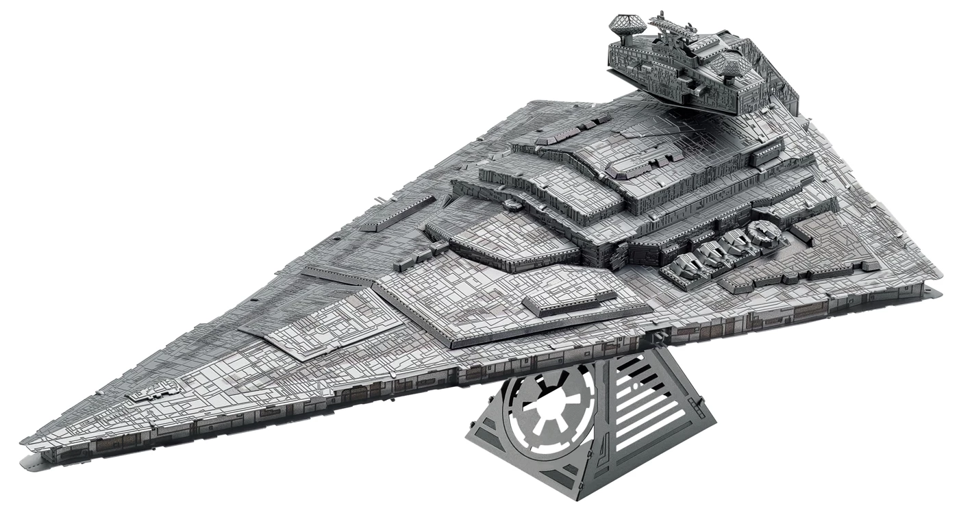 Brand new 😍 Metal Earth Pieces Imperial Star Destroyer - Star Wars ✔️ 1 Brand new 😍 Metal Earth Pieces Imperial Star Destroyer - Star Wars ✔️