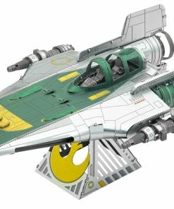 Hot Sale 🧨 Metal Earth Pieces Resistance A-Wing Fighter - Rise Of Skywalker Star Wars 😍
