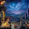 Coupon ⌛ Ceaco 750 Pieces Thomas Kinkade Disney - Beauty And The Beast Dancing In The Moonlight 🎉