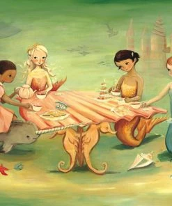 Top 10 🔥 New York Puzzle Co 60 Pieces Mermaid Tea Party 🥰