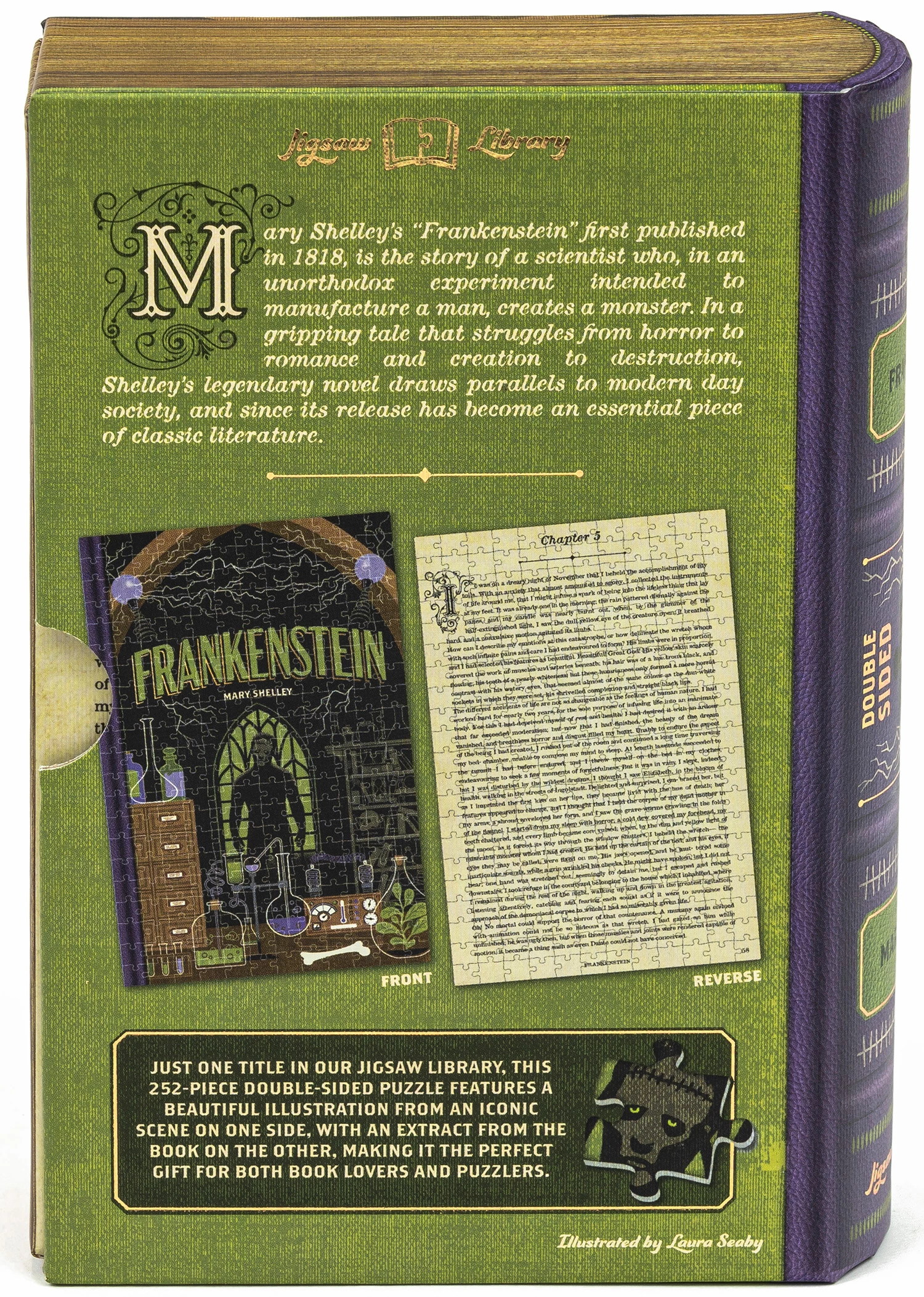 Top 10 β Professor Puzzle 252 Pieces Frankenstein Double Sided Puzzle π 2 Top 10 β Professor Puzzle 252 Pieces Frankenstein Double Sided Puzzle π - Image 2