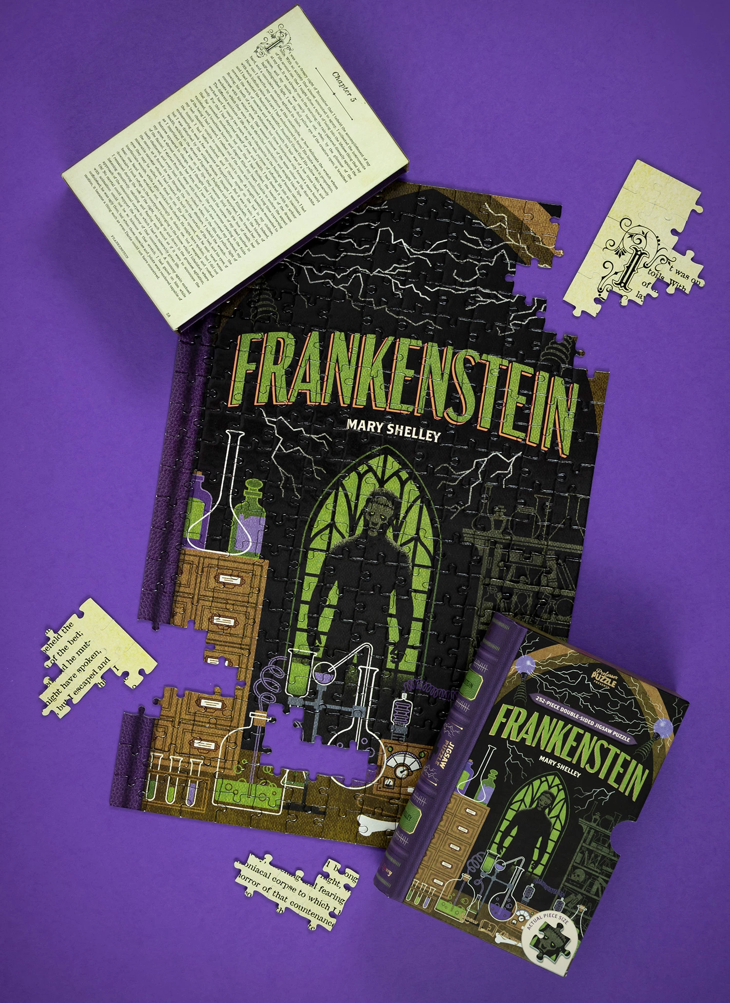 Top 10 β Professor Puzzle 252 Pieces Frankenstein Double Sided Puzzle π 3 Top 10 β Professor Puzzle 252 Pieces Frankenstein Double Sided Puzzle π - Image 3