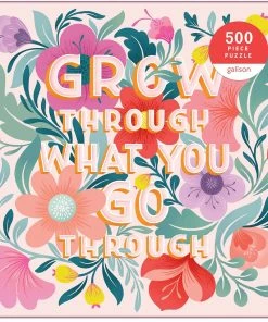Promo ❤️ Galison 500 Pieces Grow Through What You Go Through ✨