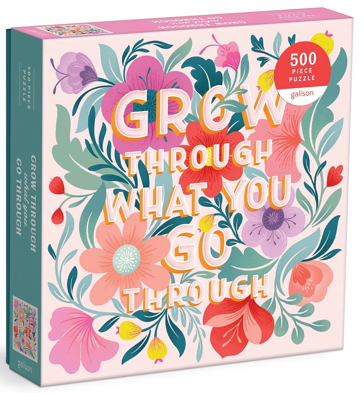 Promo ❤️ Galison 500 Pieces Grow Through What You Go Through ✨ 2 Promo ❤️ Galison 500 Pieces Grow Through What You Go Through ✨ - Image 2