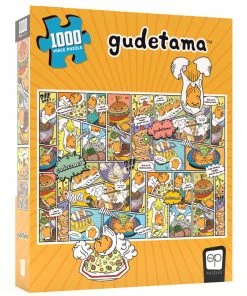 Deals 🎉 USAopoly 1000 Pieces Gudetama Amazing Egg-venture ⌛ -POP CULTURE PUZZLES STORE gudetamaamazingeggventures1000piecepuzzlefrontmain2