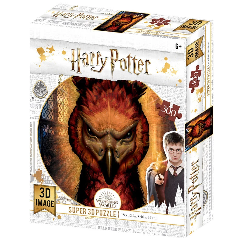 Hot Sale 😍 4D Cityscape Inc. 300 Pieces Harry Potter Fawkes 3D Puzzle 🤩 2 Hot Sale 😍 4D Cityscape Inc. 300 Pieces Harry Potter Fawkes 3D Puzzle 🤩 - Image 2